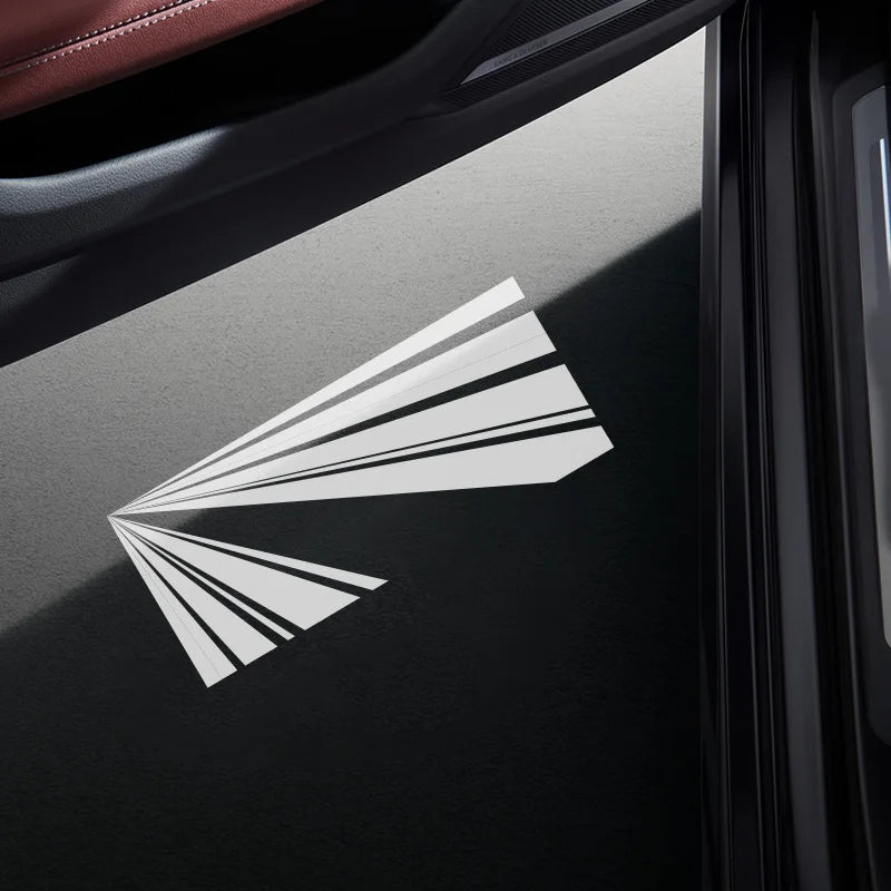 For Tesla Model3 2PCS Door Modely Models Hd Shadow Projector