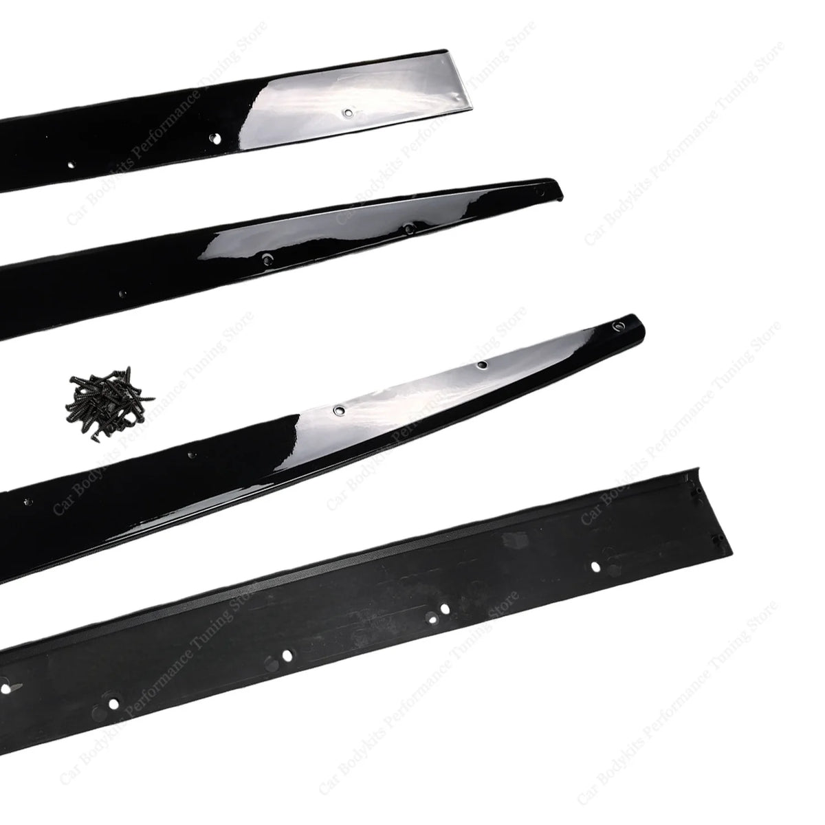 For BMW F32 F33 F36 420I Gloss Black Max Side Skirts Extension