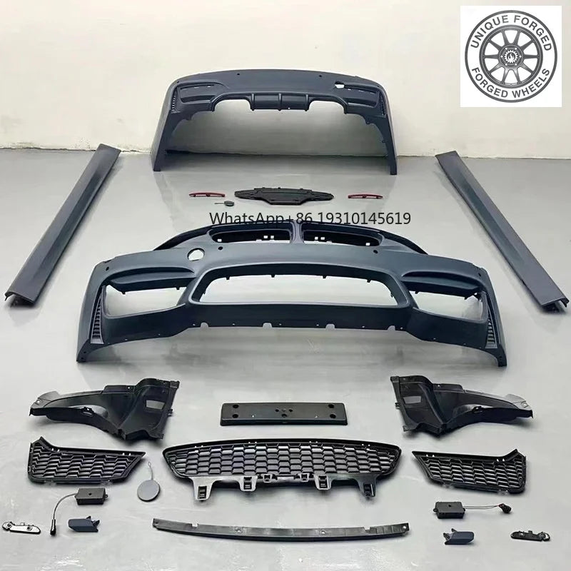For BMW F30 Large Front Rear M3 Modification Kit Bumper Side
