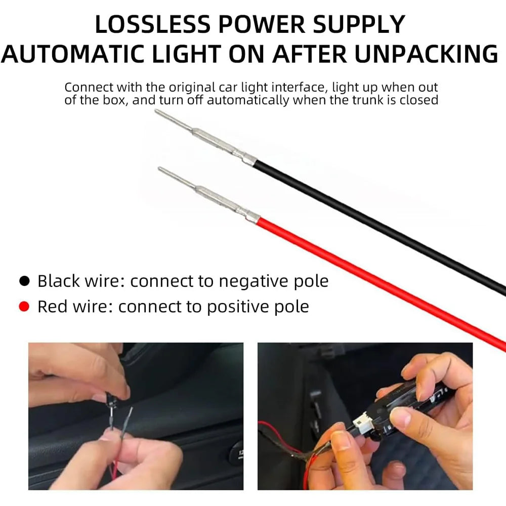 Brightness Trunk Lighting Ambient Interior 12V Dynamic Flowing