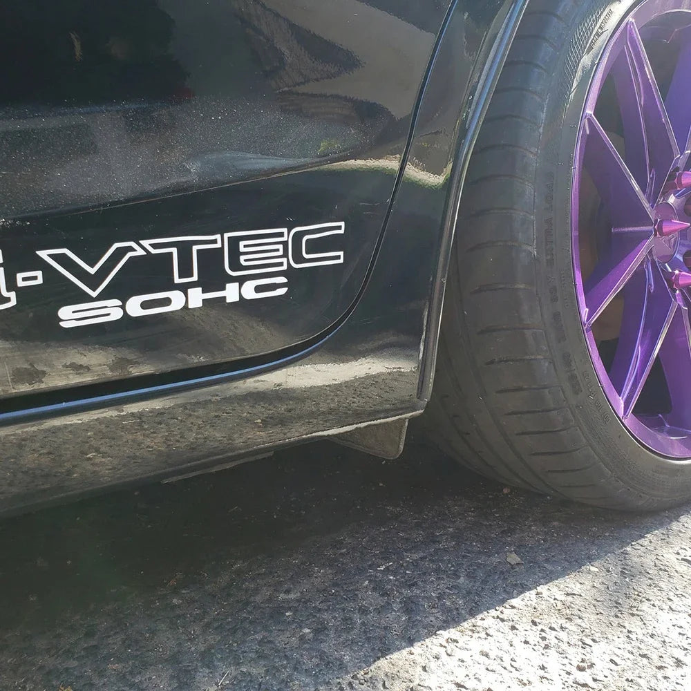 Pack i-vtec Sohc Sport Racing Decals Side Door Vinyl