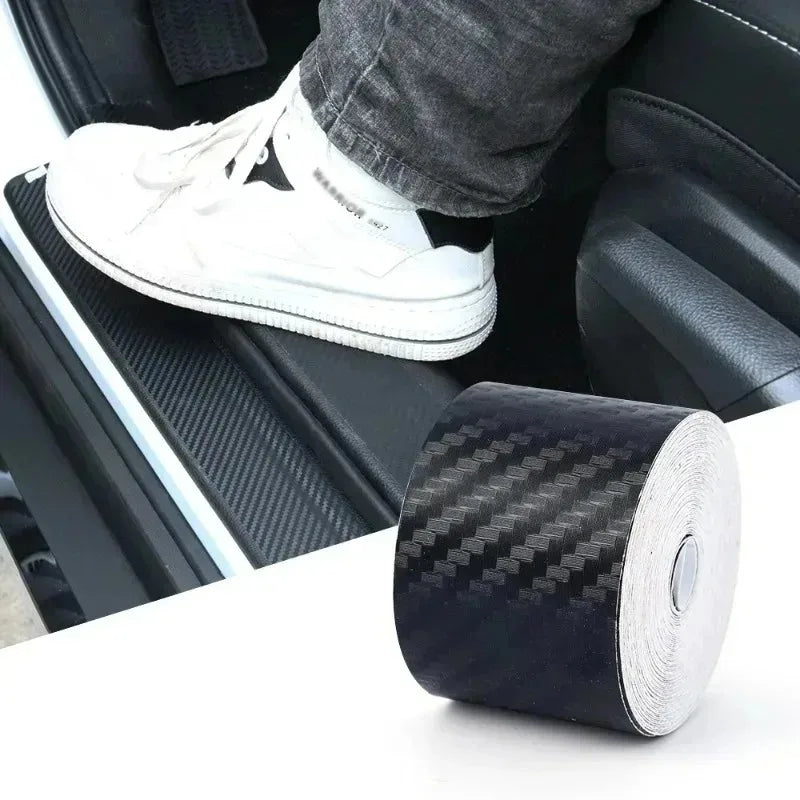 Carbon Fiber Sticker Paste Threshold Protective Film Anti Scratch
