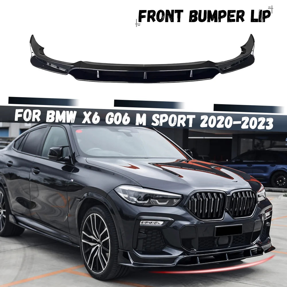 For BMW X6 G06 M Sport 30D 40I 40D 45E M50I M50D 2020-2023 Front