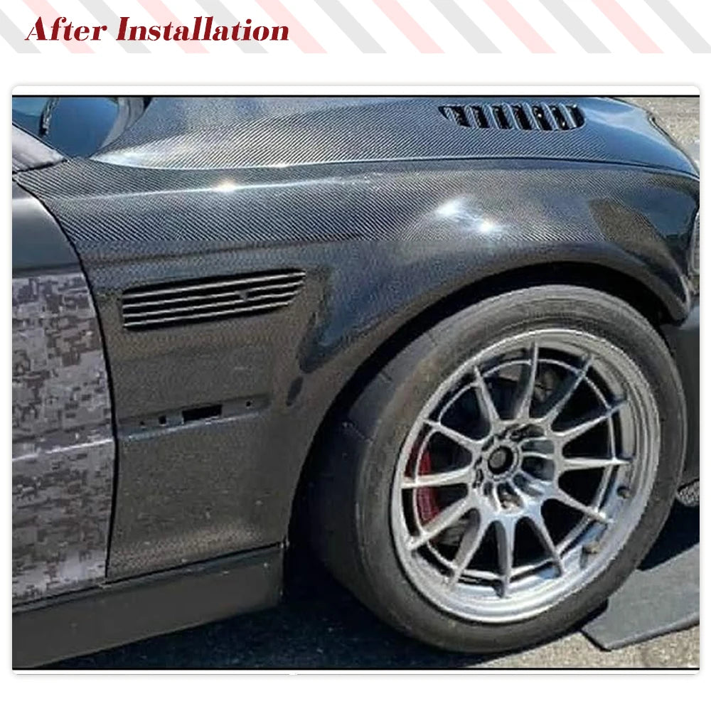 For BMW 3 Series E46 M3 Side Fender Vent Coupe Convertible