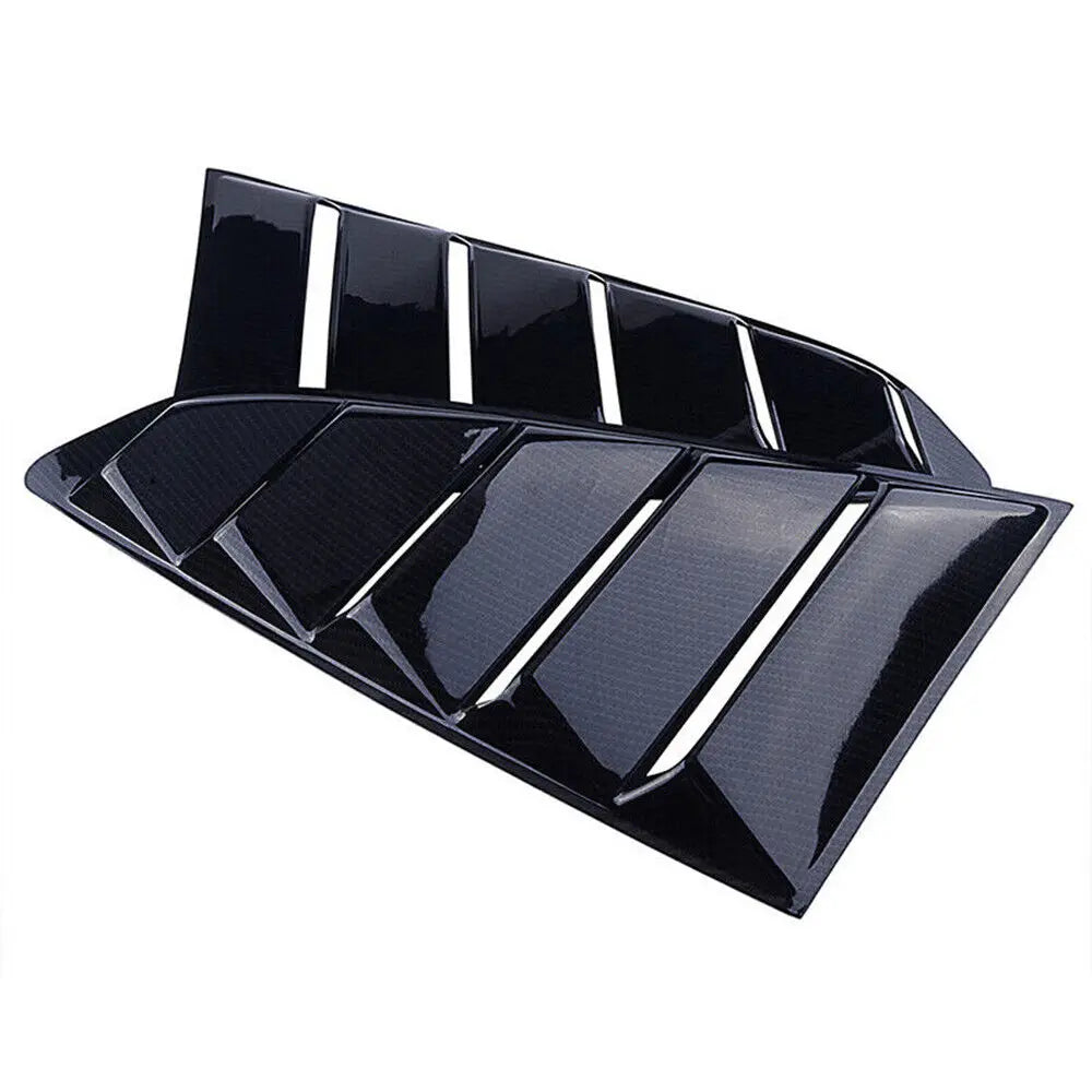 For Ford Mustang 2015-2020 Rear Louver Window Side Shutter Cover