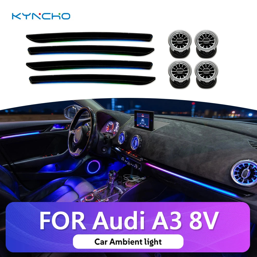 For Audi A3 8V LED Ambient Lighting Interior Symphony