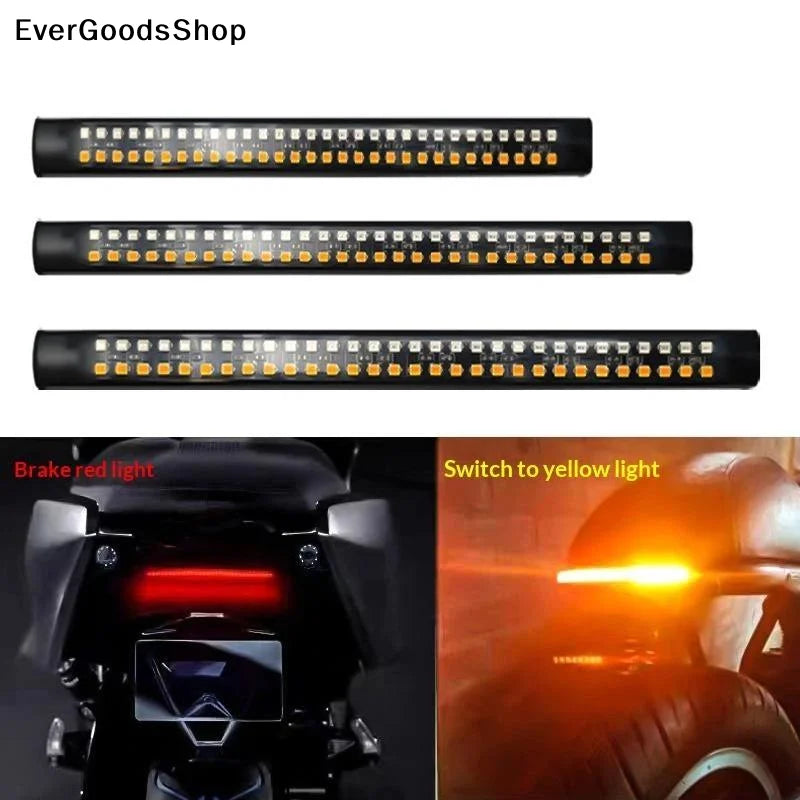 new20cm 30CM 40CM Motorcycle Flexible Tail Strip Rear Turn
