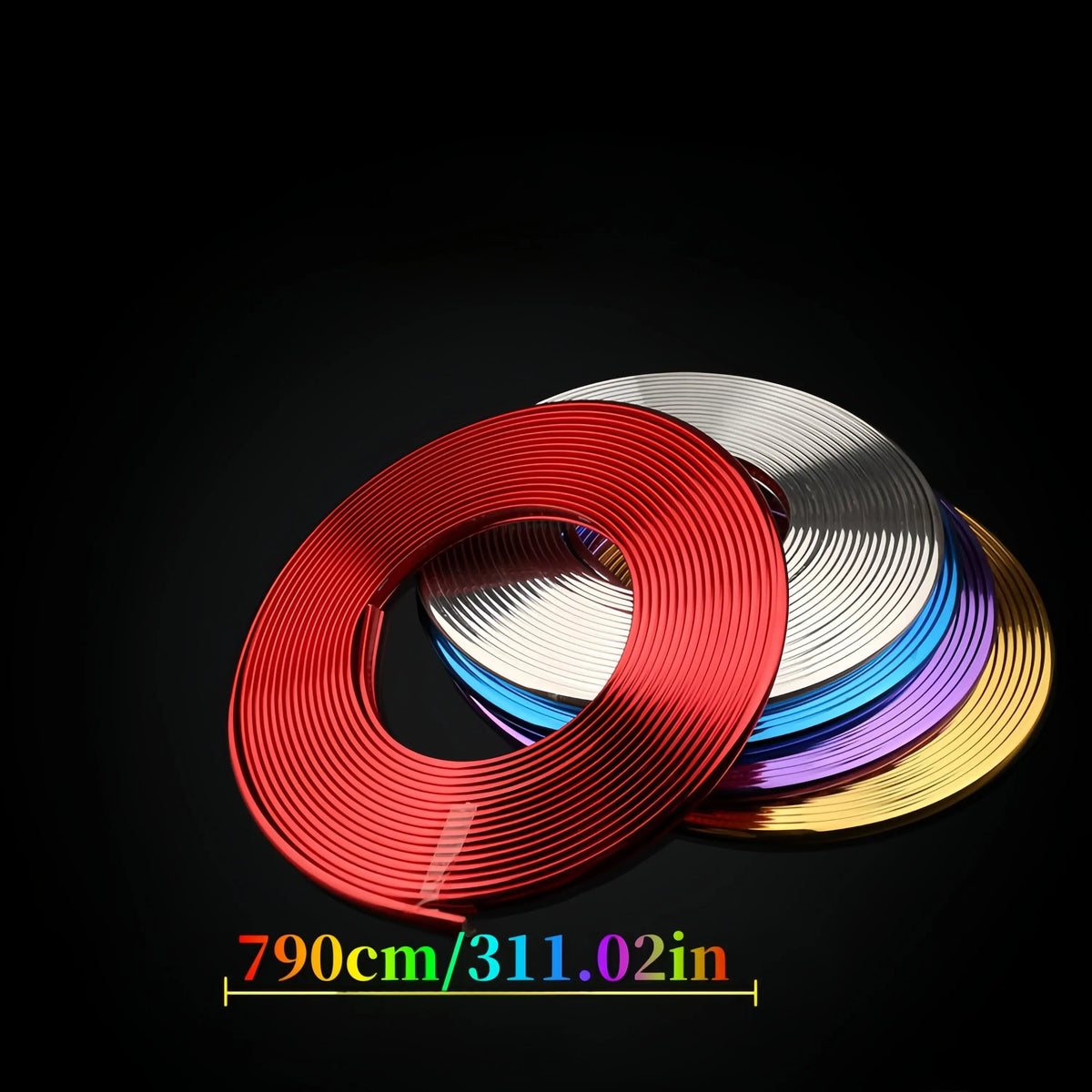 7.9-meter Wheel Hub Protective Strip Pvc Tire Rim Scratch