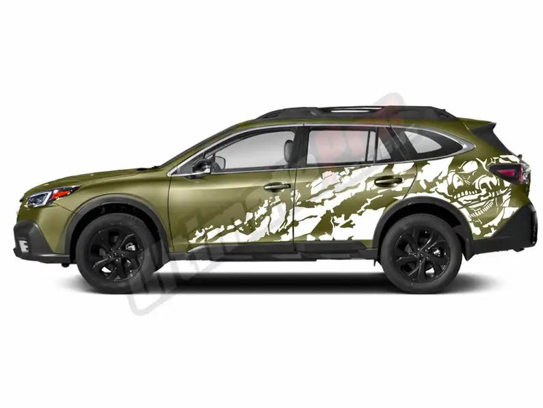 Scull Decals Compatible Subaru Outback Sport 2015 2019 2020