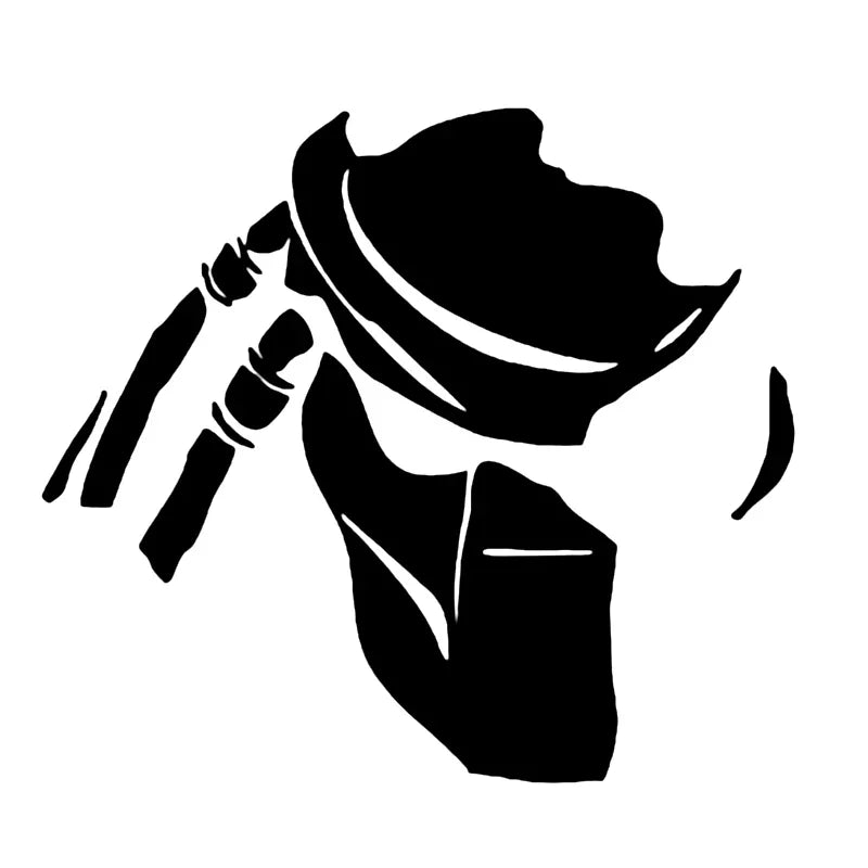 Various Sizes Vinyl Decal Predator Sticker Waterproof Decors On