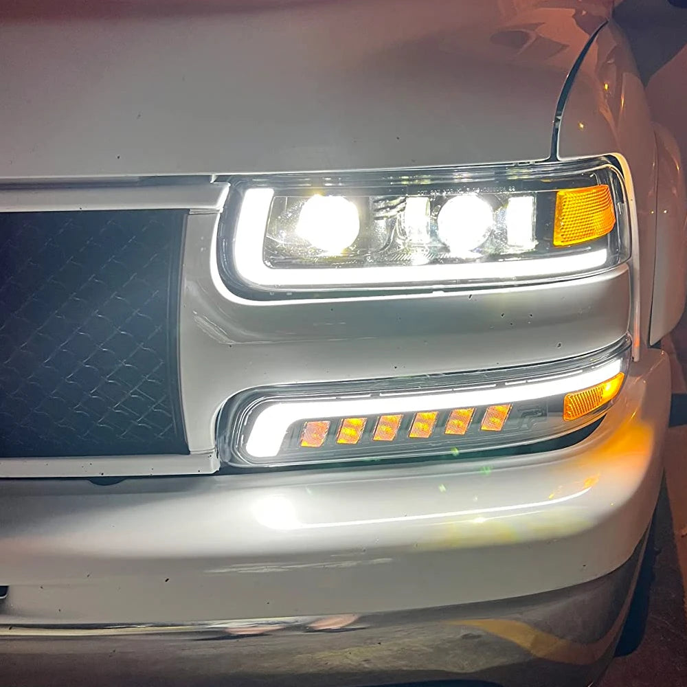 For Chevrolet Chevy Silverado 1500 2500 Dot Headlamp 3500 Hd