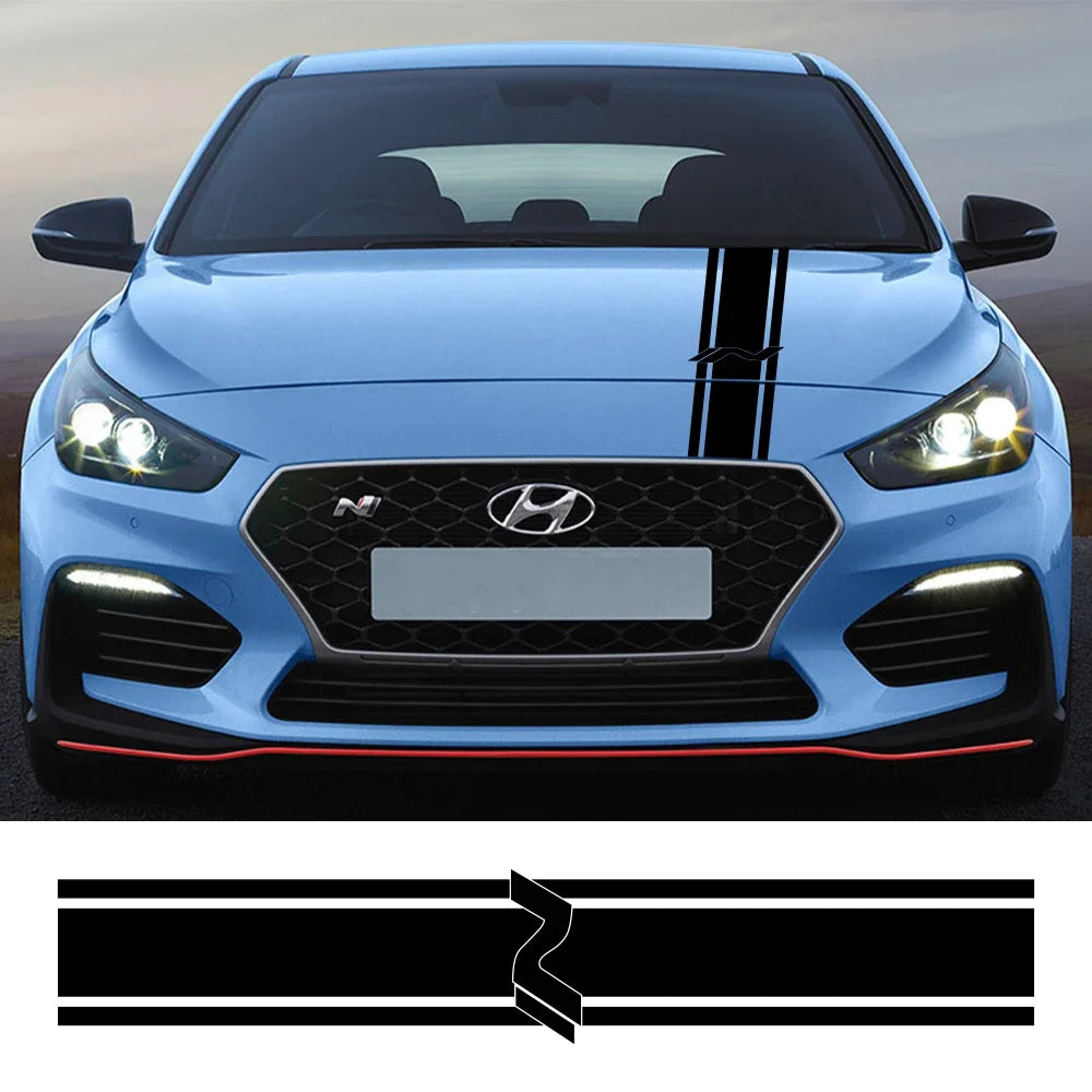For Hyundai I30N I30 N-Line Gdi Hood Bonnet Sticker MK3 Racing