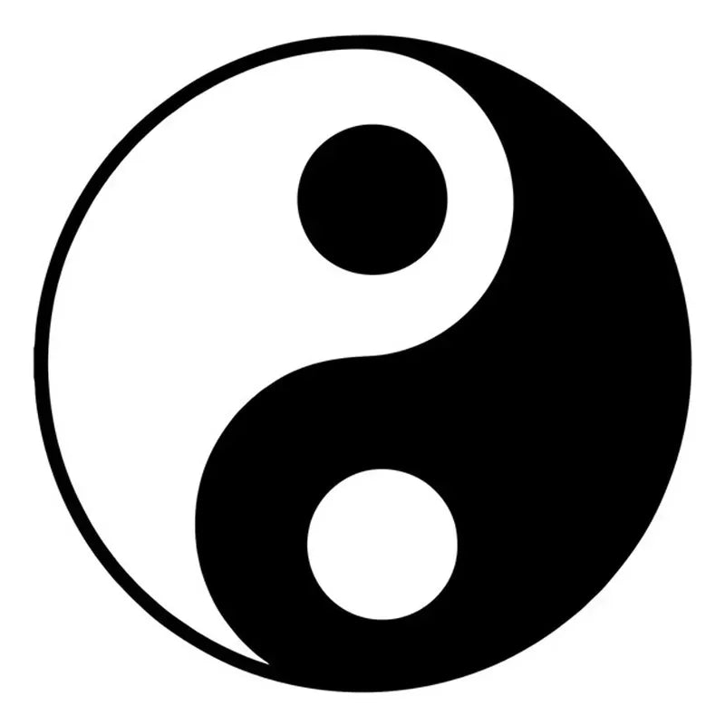 Personality Creative Sticker Yin Yang Baguazhen Scratches Fairy