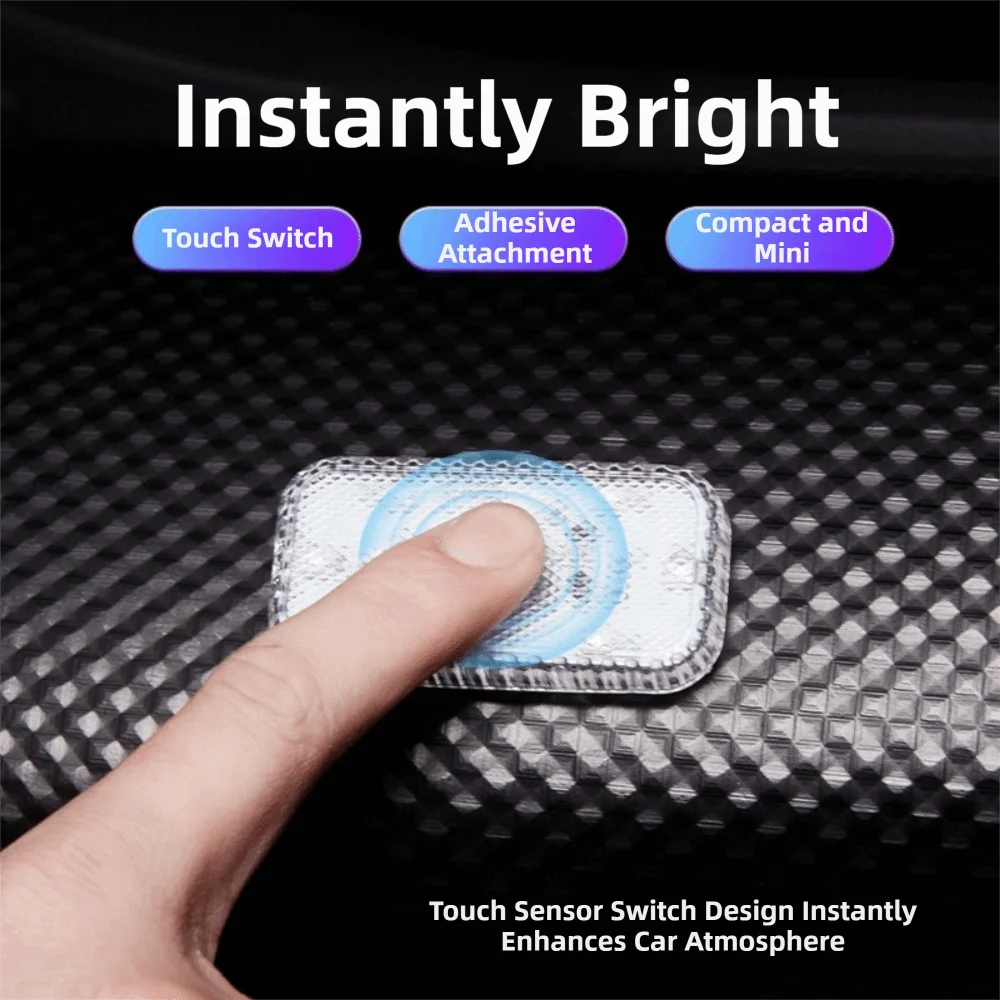 MINI Size Touch Control Interior Wireless Lighting Rechargeable