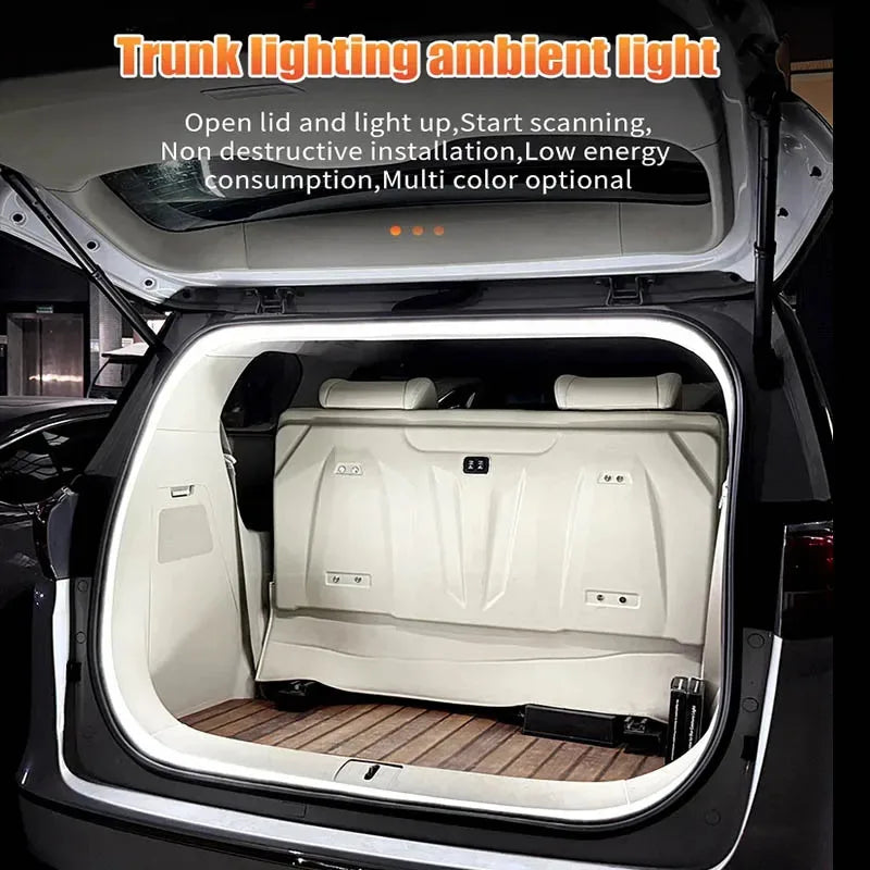 Brightness Trunk Lighting Ambient Interior Wiring Automatic