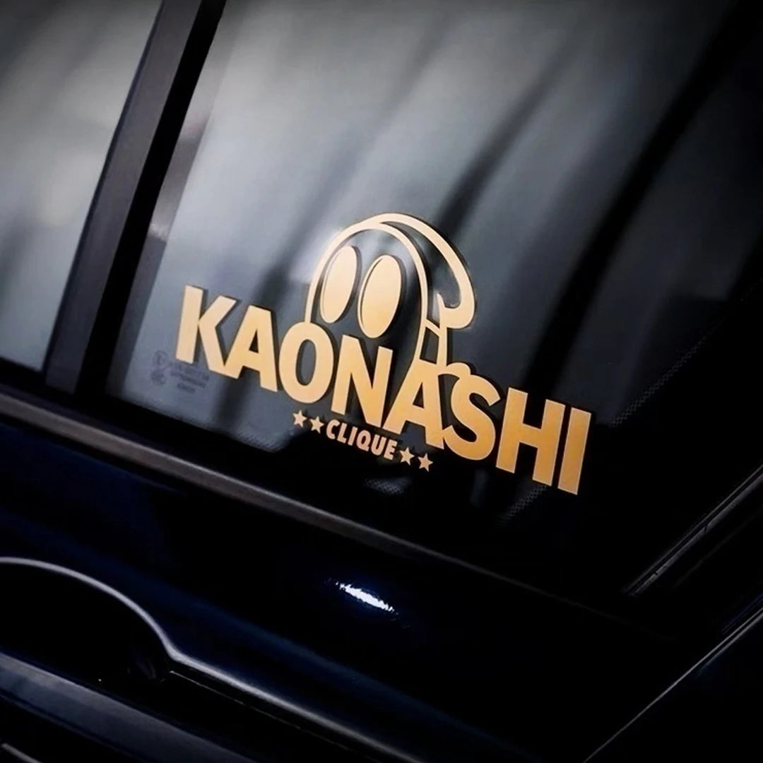 Kaonashi Jdm Electric Motorcycle Sticker Front Guard Rear Window