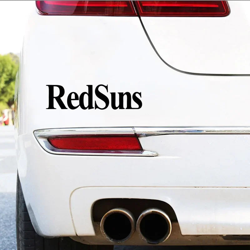 20x5cm Redsuns Initial D Jdm Sticker Body Bumper Window