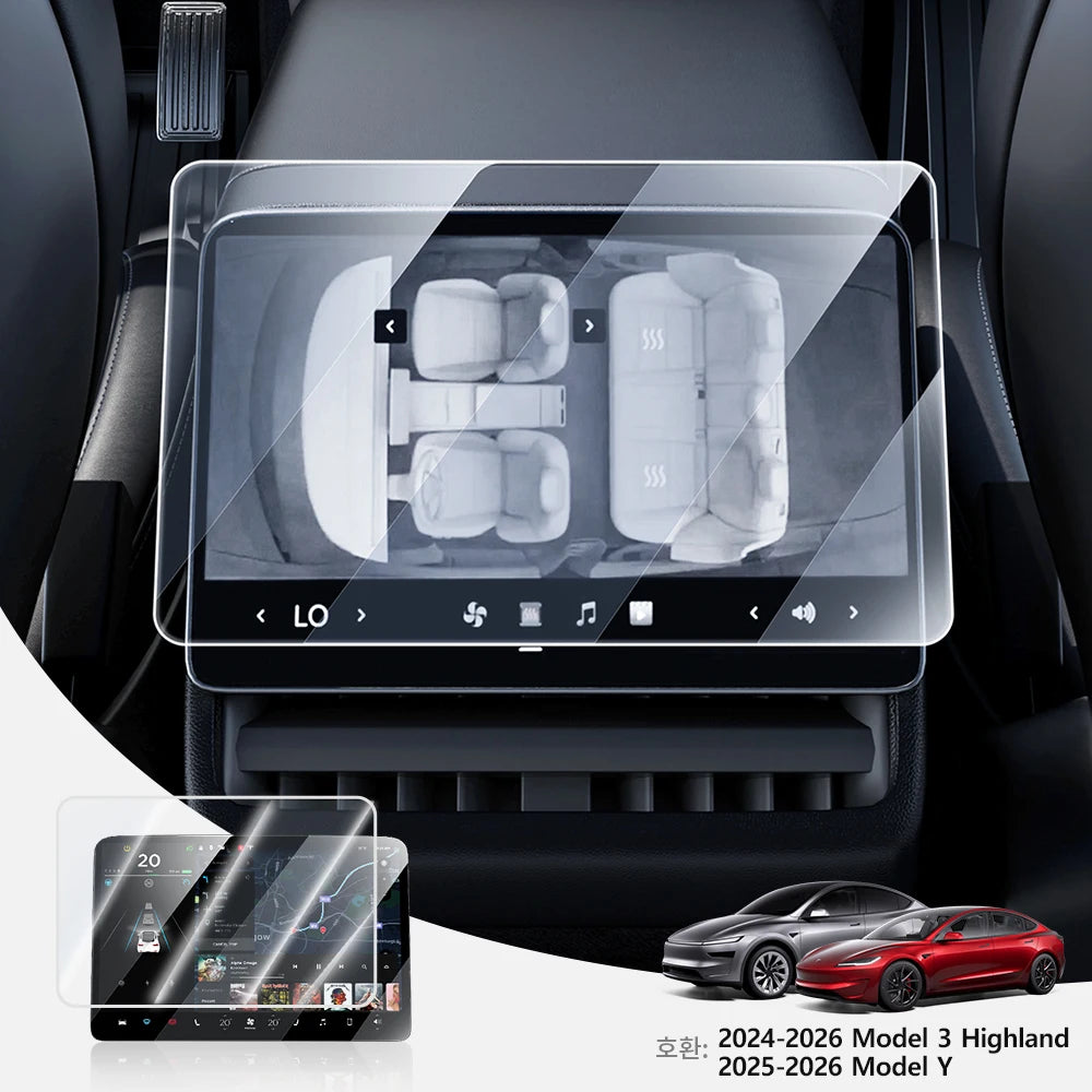 For Tesla Model 3 Y Yl Yz Tempered Glass Film Protector Highland