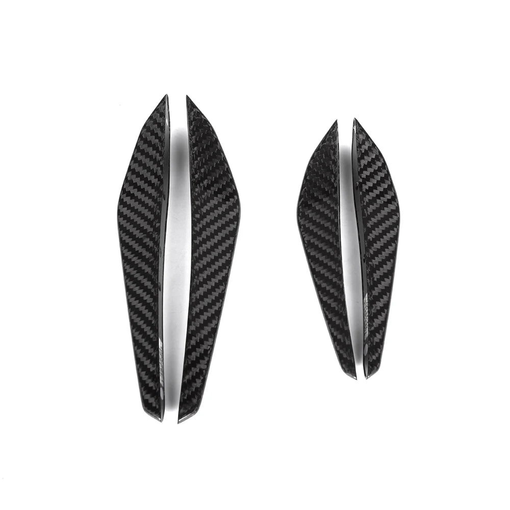 For BMW G80 G81 G82 G83 Real Dry Carbon Fiber Front Canard Mp