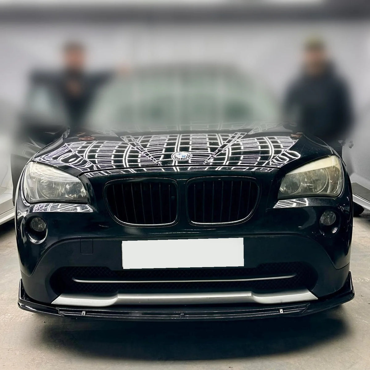 For BMW X1 E84 2009-2012 Pre-Lci Front Bumper Lip Spoiler