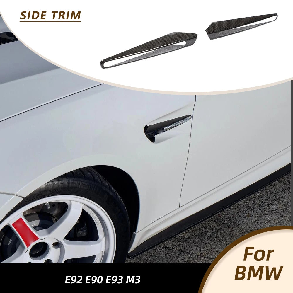 For BMW 3-Series E90 E92 E93 Side Fender Vent Covers M3