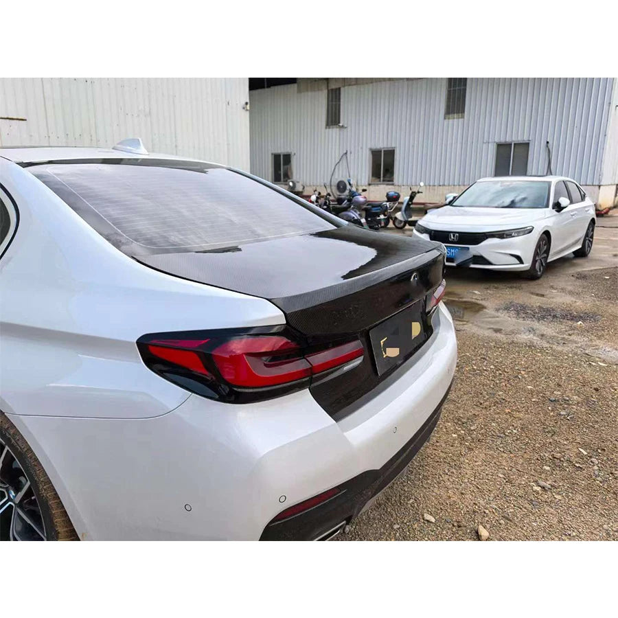 For BMW 5 Series M5 F90 G30 G38 Carbon Fiber Trunk Lid Encloses