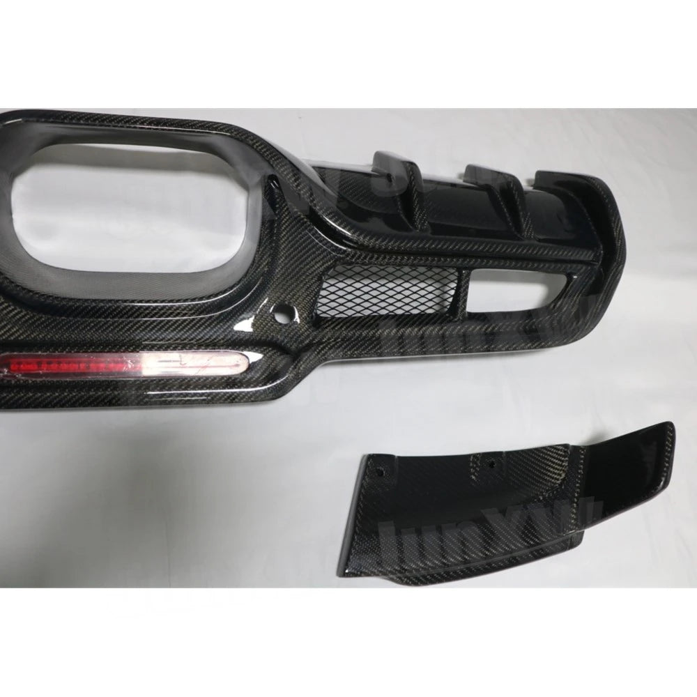 For BMW MINI Cooper F55 F56 Rear Diffuser Bumper Chin Spoiler