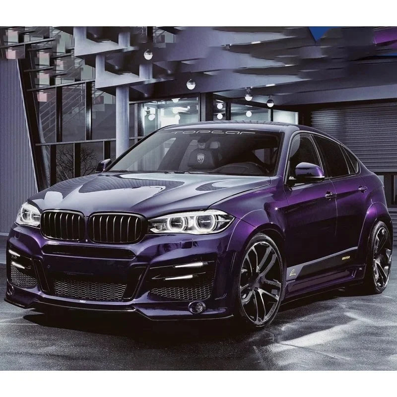 For BMW X6 F16 15-19 Modified Body Kit Front Bumper Rear Tail