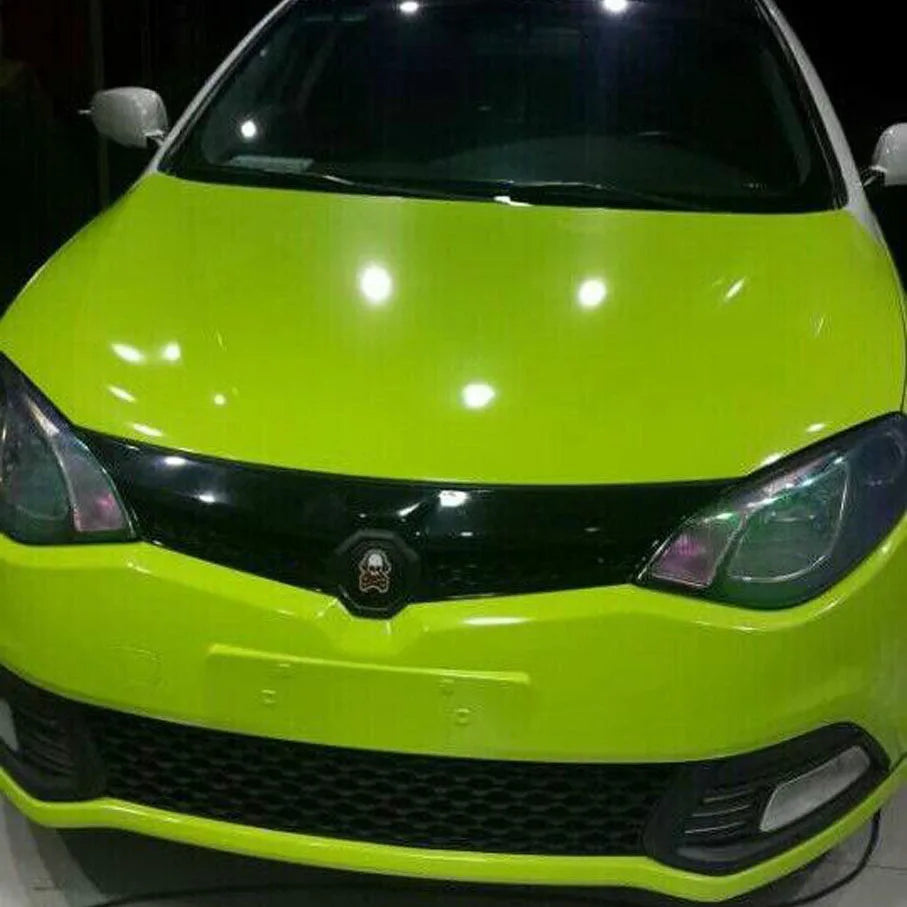 58x152cm Lime Green Glossy Vinyl Wrap Film Sticker