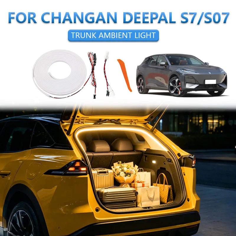 For Changan Deepal S7 S07 Rear Trunk Surround Silicone