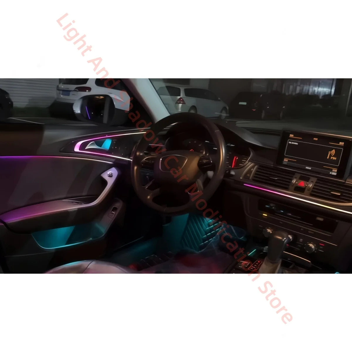 For Audi A6 C7 2012-2018 LED Trim Strip Atmosphere Interior