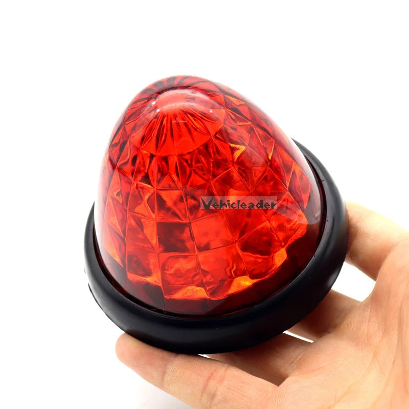 24V Waterproof Emergency Alarm Conical Tail Turn Signal Warning