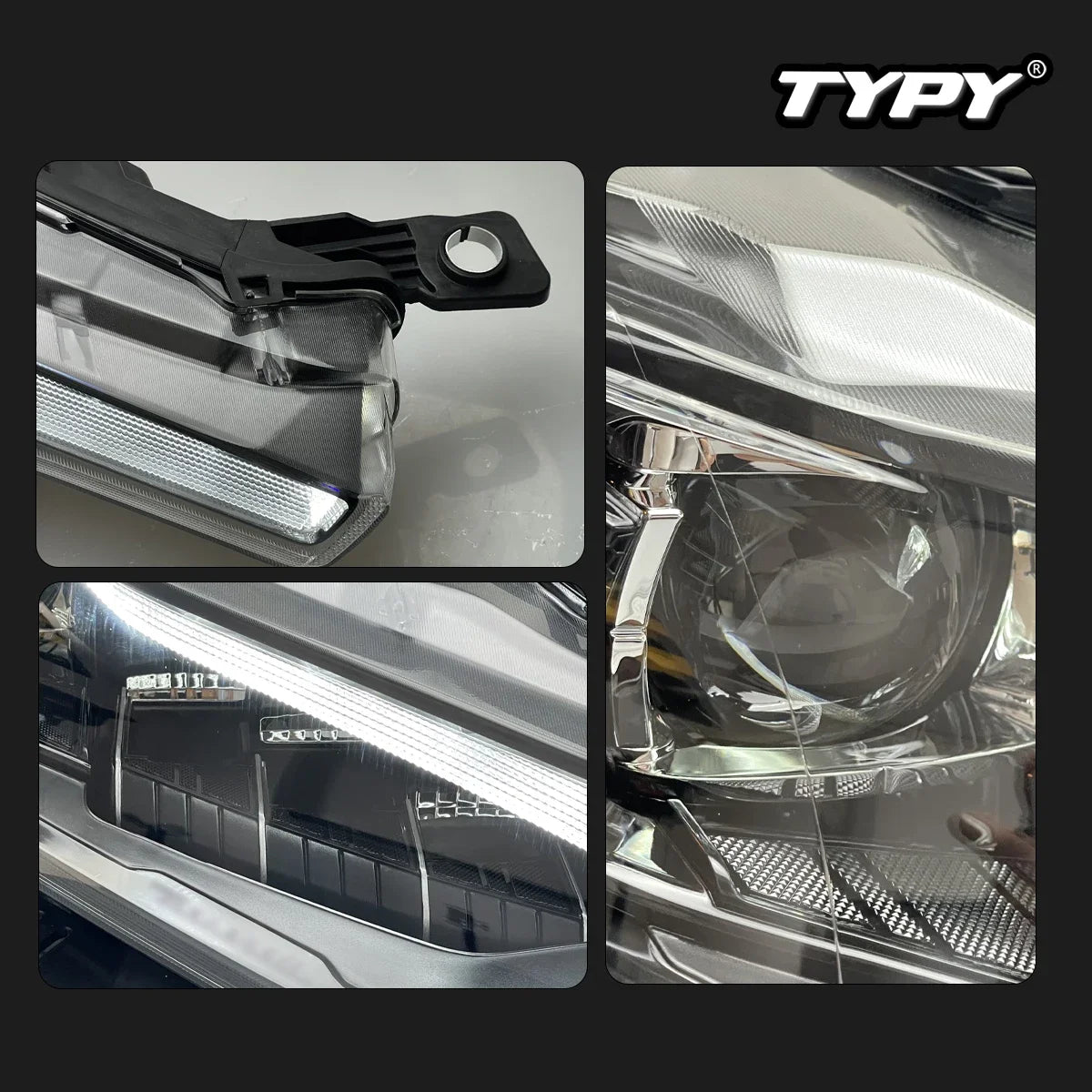 For Maserati Levante Headlight Full LED Typy Projector Lens