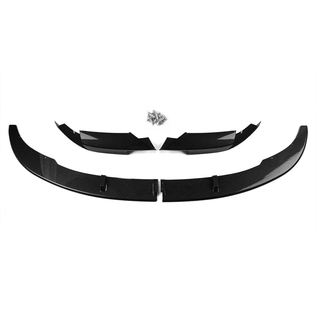 For BMW F10 M5 2012-2016 Carbon Front Bumper Lip Spoiler