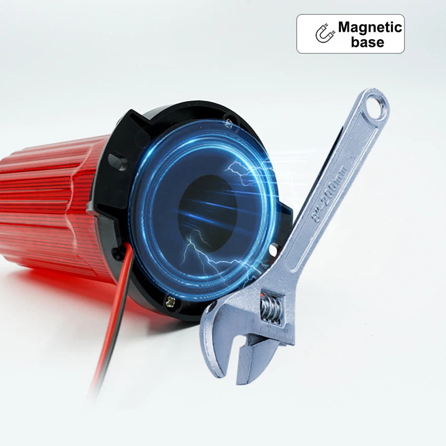 Strobe Emergency Rotating Traffic Indication Flash Beacon Orange