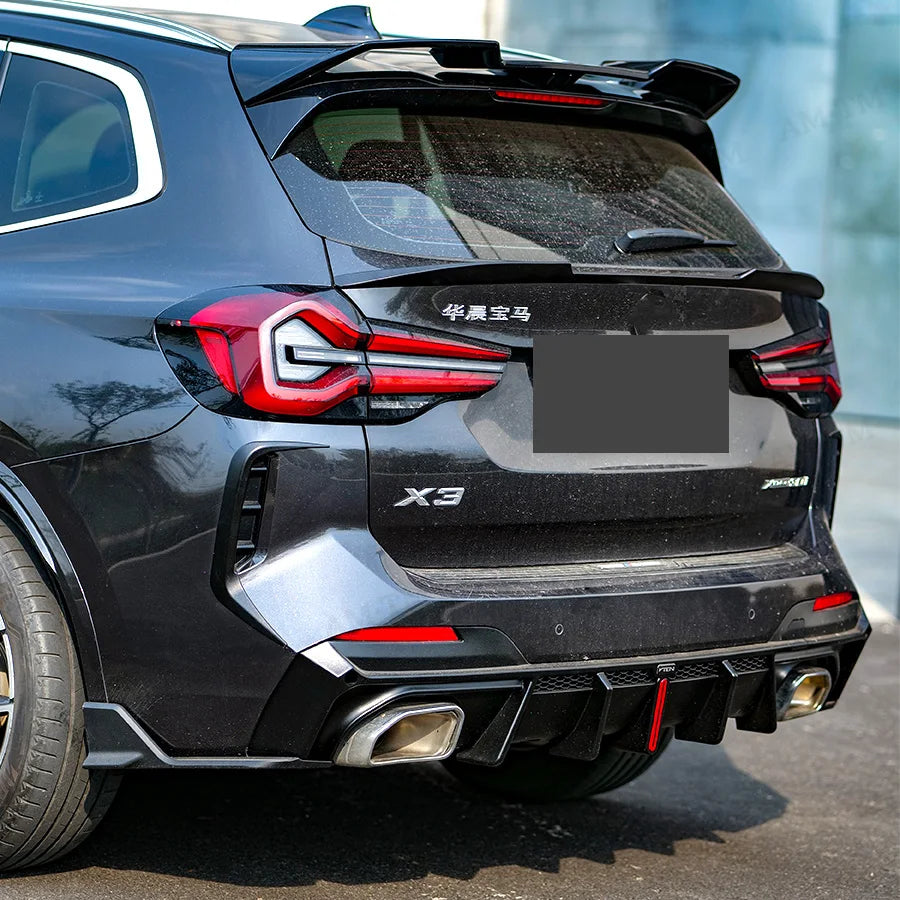For BMW X3 G01 G08 Lci Rear Bumper Diffuser Lip M Sport 2022
