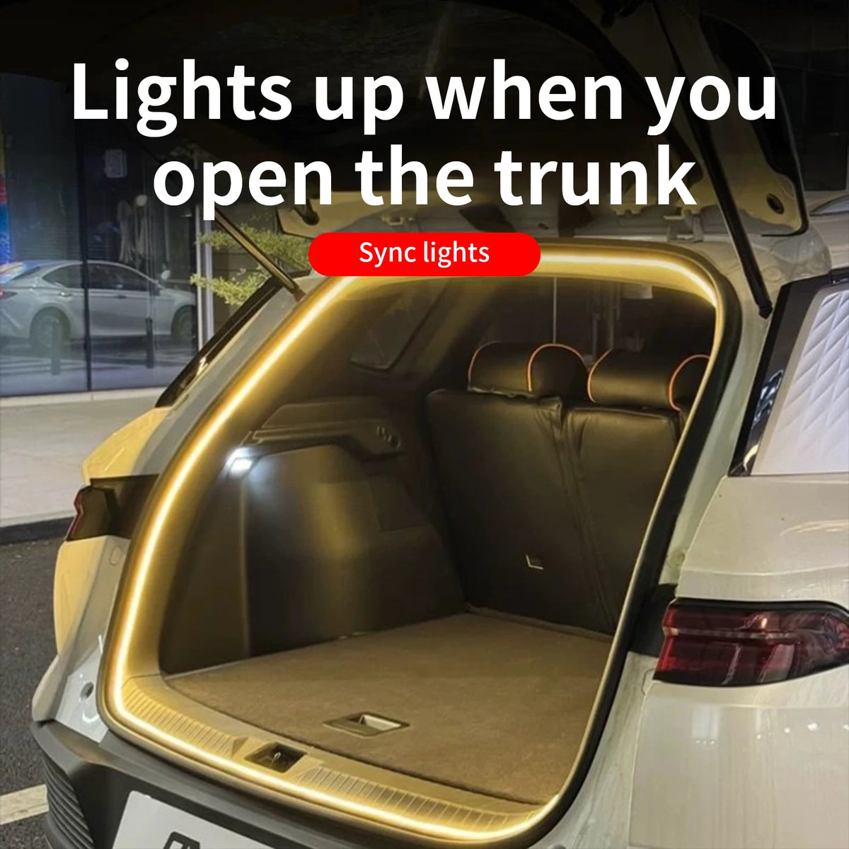 Trunk Ambient Sync Original Hidden Design No Flicker Safe