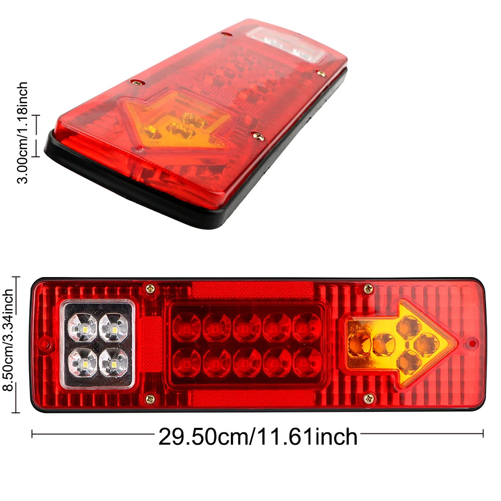 For Trailer Lorries Boat Assembly Reversing Turn Signal Stop