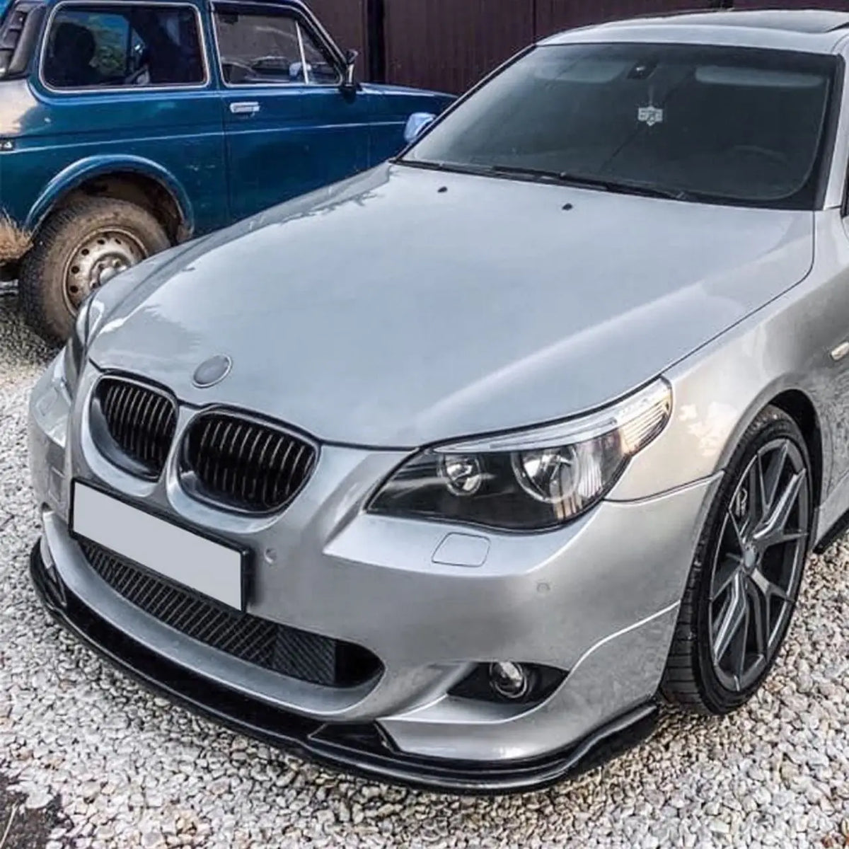 For BMW 5 Series E60 E61 M Sport 2005-2010 Front Bumper Spoiler