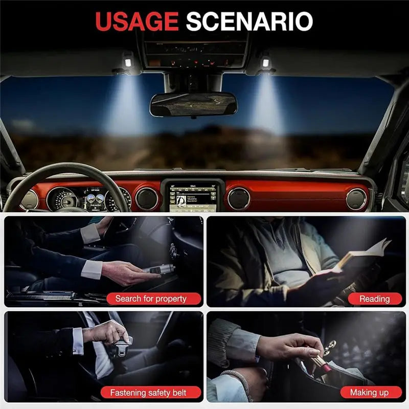 For Jeep Wrangler Jl Gladiator Jt Front SEAT Reading 2018-2023