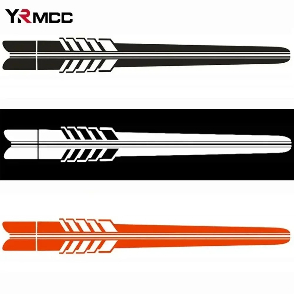 For Accessories Side Stickers Racing Stripes Race Door Decals