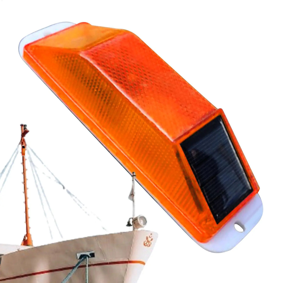 1PC Warning Strobe Solar Powered Flash Traffic Caution Bridge