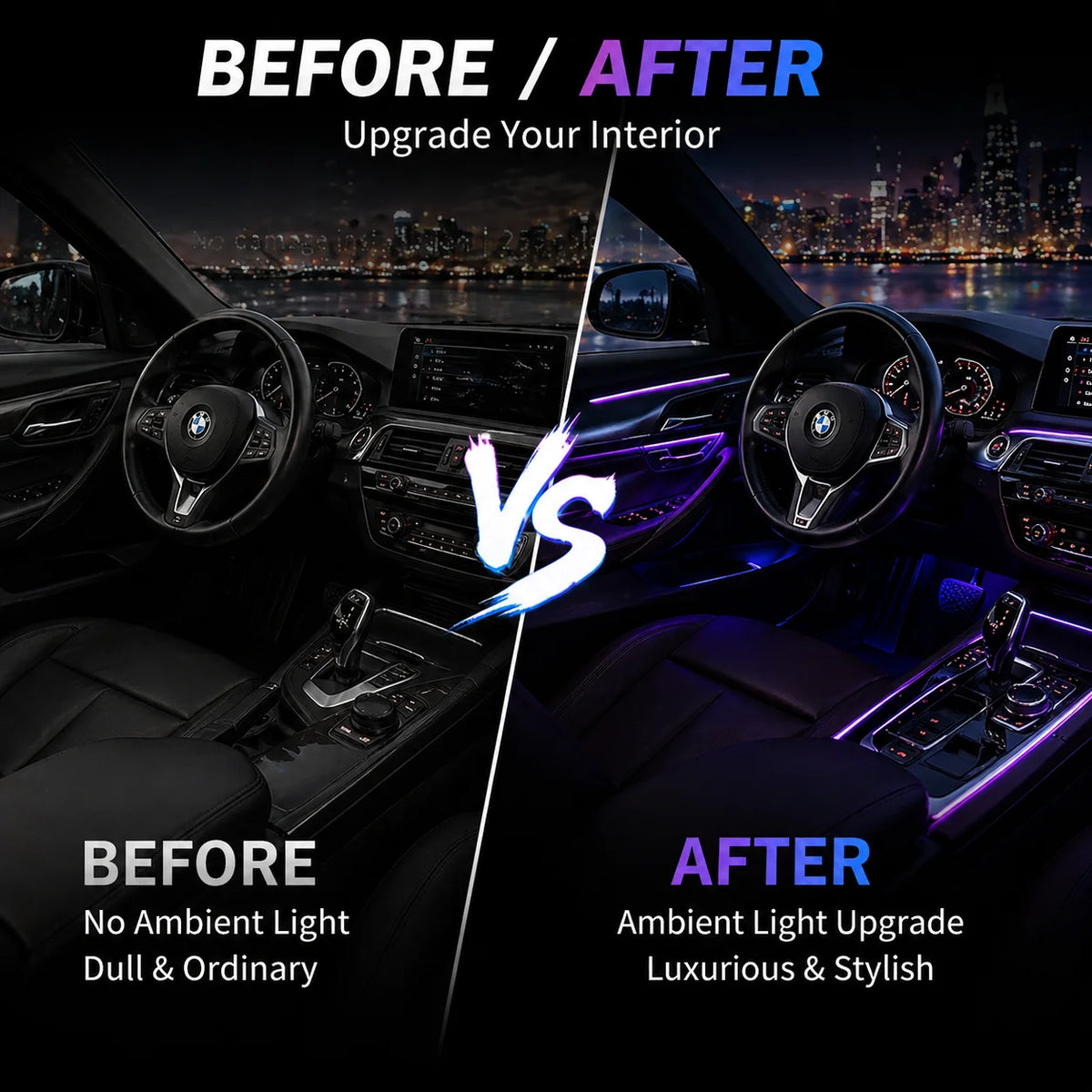 For BMW 3 5 Series F30 Interior Ambient G20 G30 X1 X3 X5 F15 G05