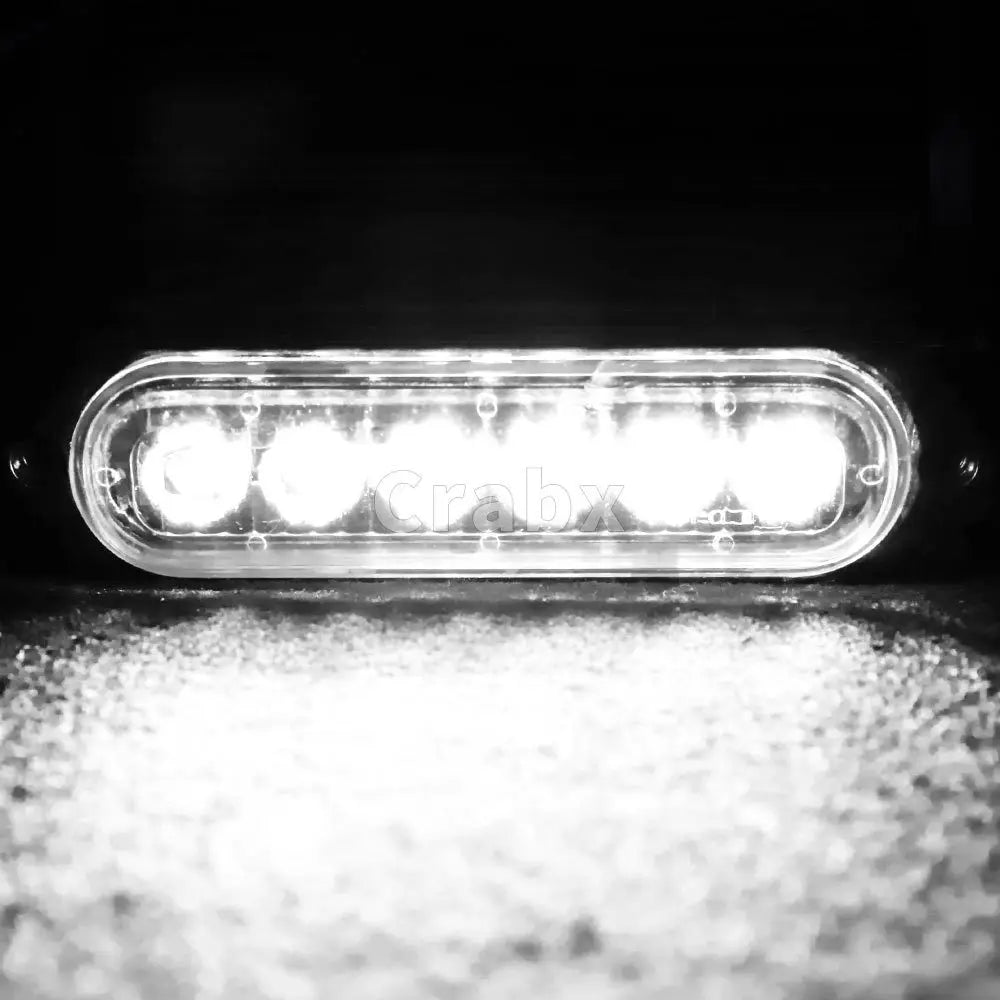 6LED Strobe Vehicles Trucks Emergency Truck Side Trailer Signal