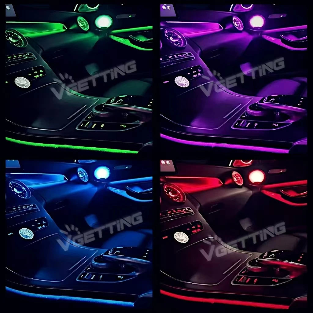 For Mercedes-Benz C Glc W205 X253 Color RGB Atmosphere 2014 2019