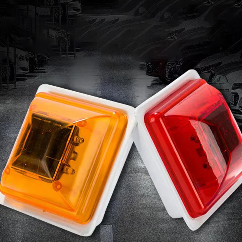 Solar Guardrail Post Cap Highway Outline Marker Reflective