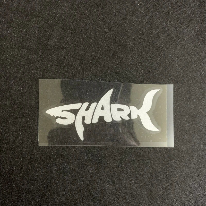 2PCS Sticker Shark Waterproof Reflective Body Stickers Shielding
