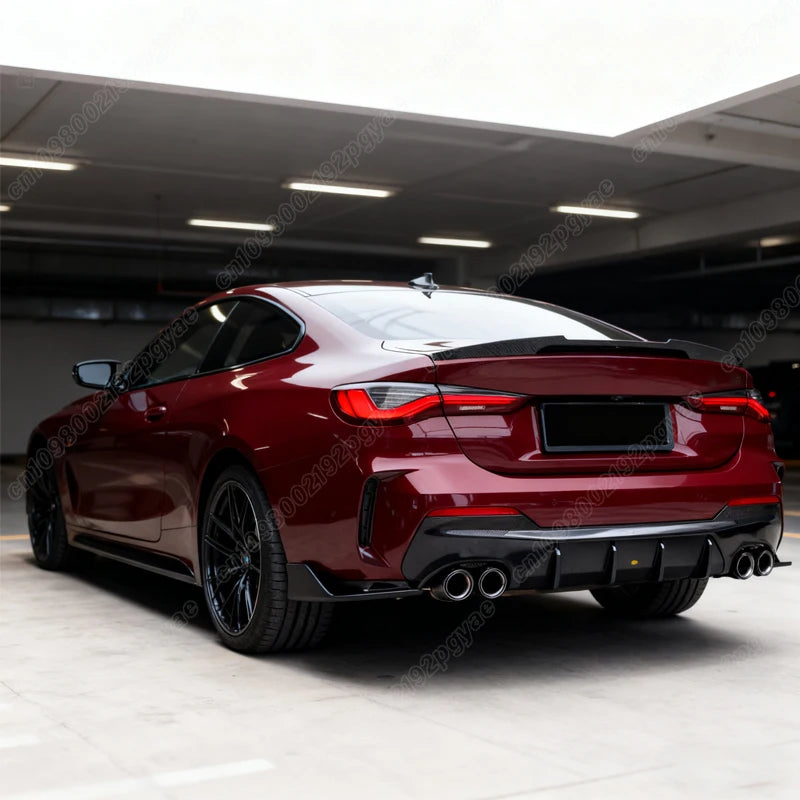 For BMW 4 Series G22 2021 2022 2023 Trunk M4 Spoiler Fixed