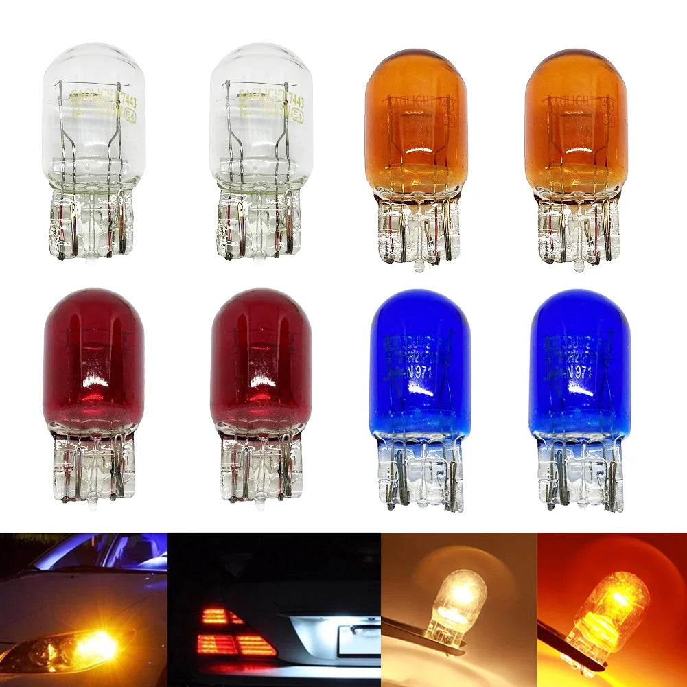 10X Signal 7440 wy21w W21W 7441 Bulbs 12V Warm