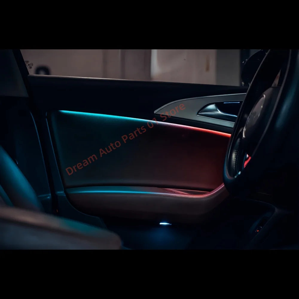 For Audi A6 C7 2012-2018 LED Atmosphere Interior Lighting